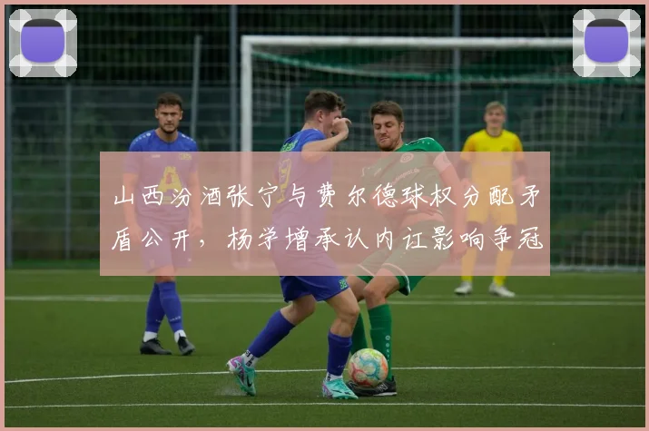 山西汾酒张宁与费尔德球权分配矛盾公开，杨学增承认内讧影响争冠关键战